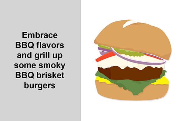 Restaurants grill up burgers with bold BBQ flavors.